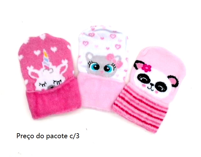 Touca Duck Bebe  Algodão (c/3)