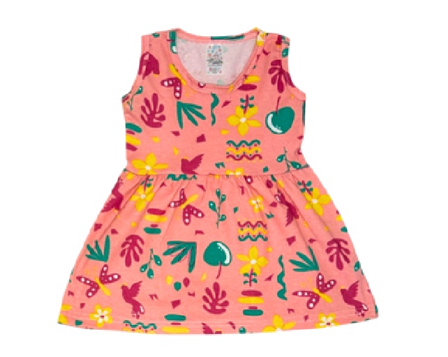 Vestido Maindra Infantil Regata Cotton