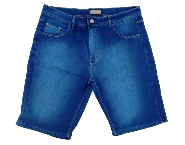 Bermuda Haas Adulto Extra Grande  Jeans Lycra