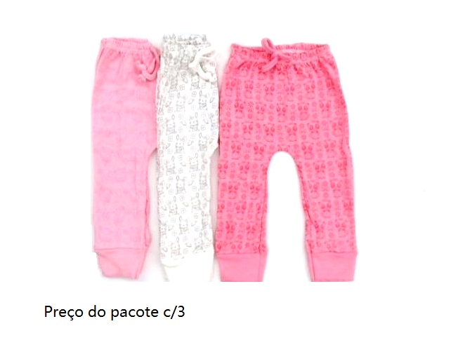 Mijão Bebebrincalhao Bebe Suedine S/pé (c/3)