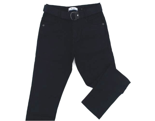 Calça V10 Juvenil Sarja Lycra Cinto