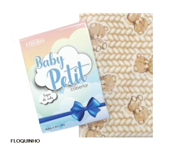 Cobertor Etruria Bebe Antialérgico 0,90x1,10m