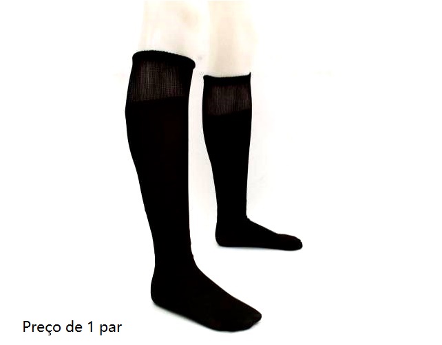 Meião Magic Adulto  Algodão Futebol Liso