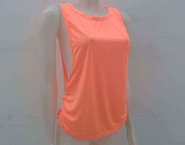Blusa Sangos Adulto Regata Poliéster Furadinha Fitnes