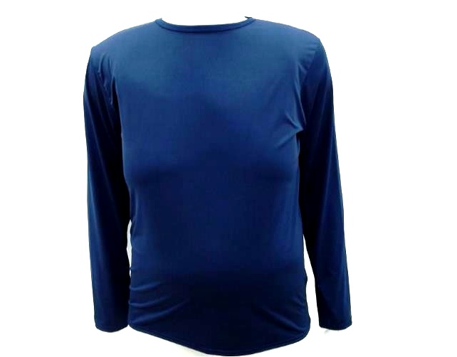Camiseta Conexao Adulto Extra Grande  Manga Longa Poliéster