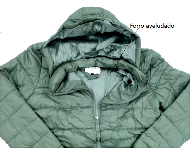 Jaqueta Kopico Adulto Nylon Matelassê Capuz