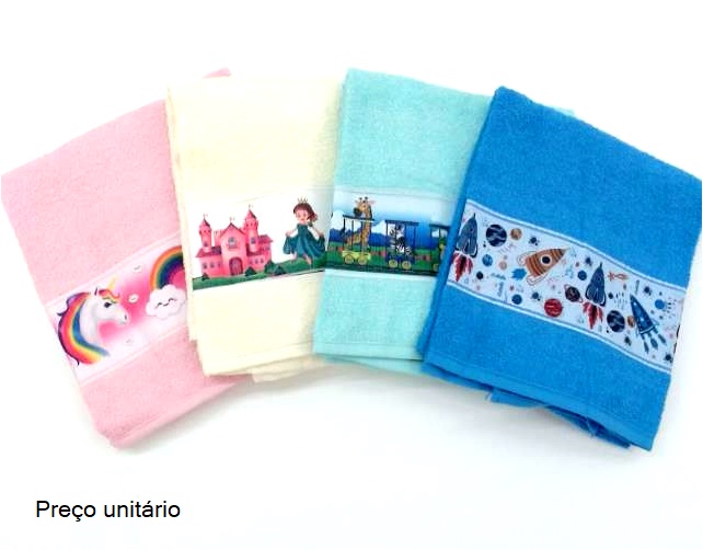 Toalha-banho Mafratex Infantil Felpuda Viena120x70cm