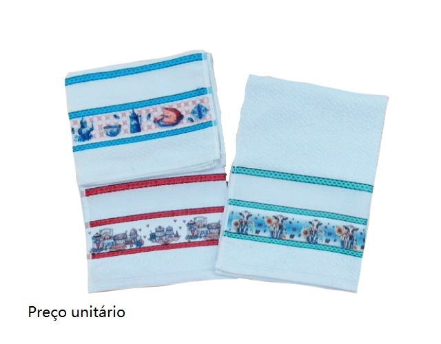 Pano-copa Mafratex Algodão New Copa Chef Sortido 65x48