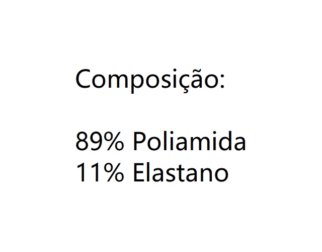 Meia-calça Selene Adulto Elastano Fio 15 - Preto 550