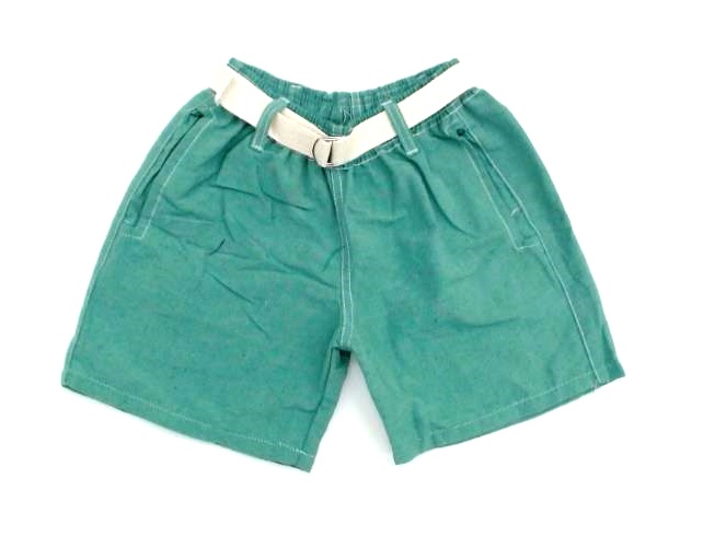 Bermuda Evalyn Infantil Masculino Algodão Cinto