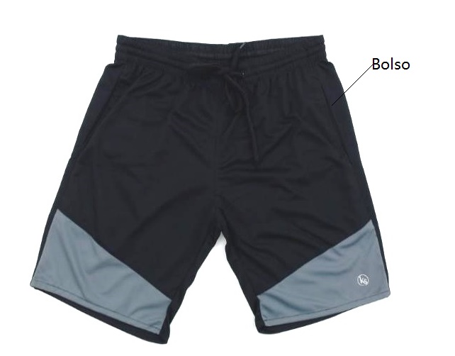 Bermuda Ks Adulto  Poliéster 2bolsos