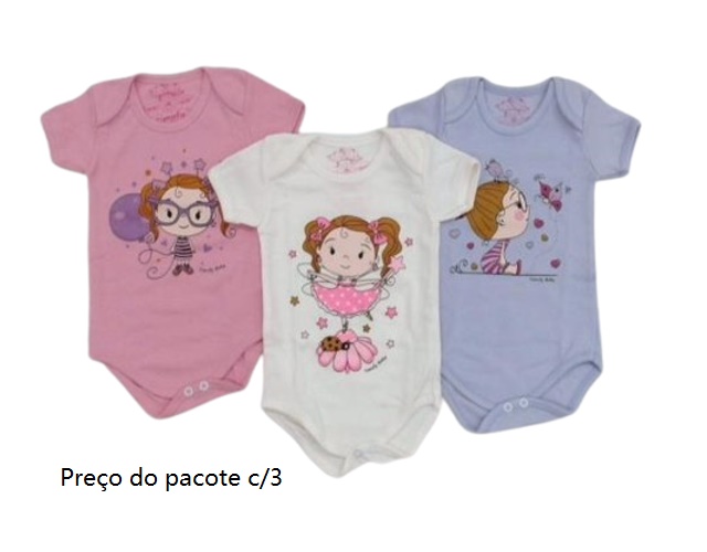 Body Timufy Bebe  Manga Curta Suedine (c/3)