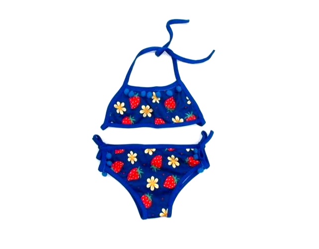 Biquini Akamai Infantil Frente Única Lycra Estampado Forrado