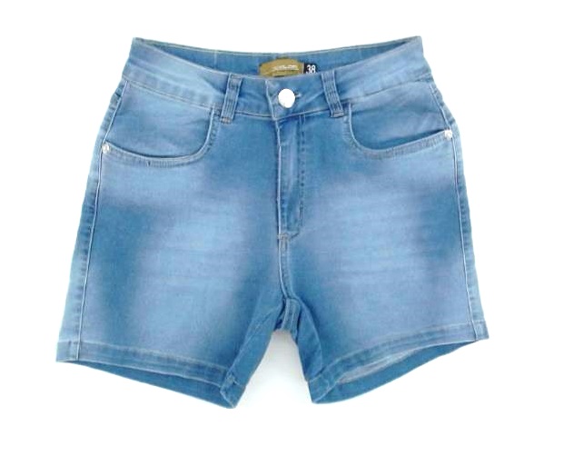 Short Vivlon Ad Fem Jeans Lycra