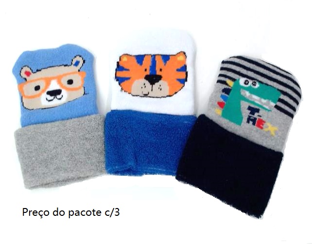 Touca Condeduck Bebe  Algodão (c/3)