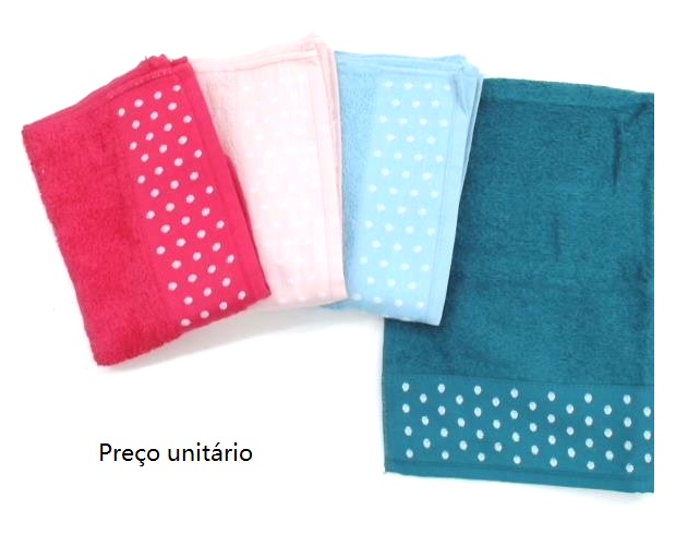 Toalha-rosto Dianneli Jacquard Vivaz (0,70x0,50m)