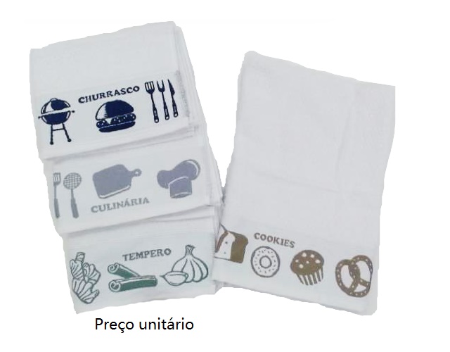 Pano-copa Dianneli Jacquard Sortido (50x70cm)