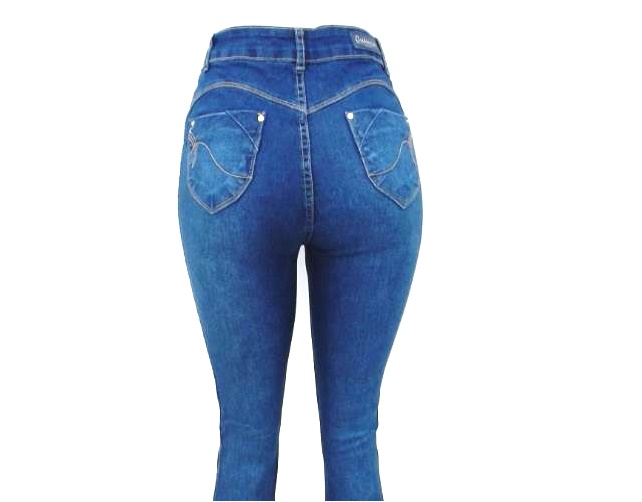 Calça Credencial Ad Fem Jeans Lycra Hot Pants