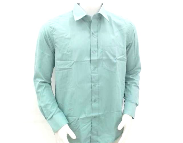 Camisa Ozon Adulto Manga Longa Poliéster Bolso
