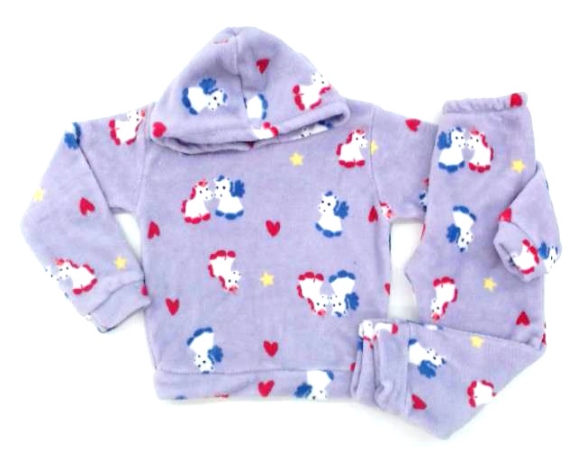 Pijama Filitex Infantil Peluciado Capuz