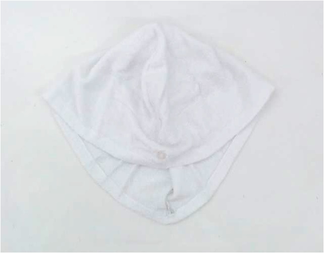 Touca-banho Dianneli Adulto Felpuda (57x25x18cm)