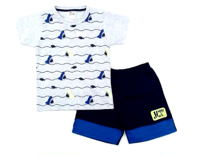 Conjunto Semprekids P.passos Masc M/c Malha