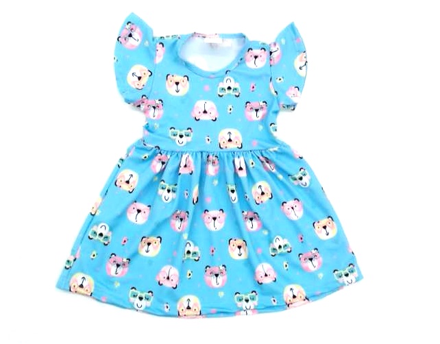 Vestido Viston Bebe Mga Jap Poliéster Estamp