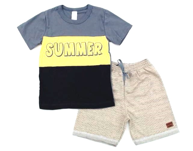 Conjunto Shumakids Inf Masc M/c Malha