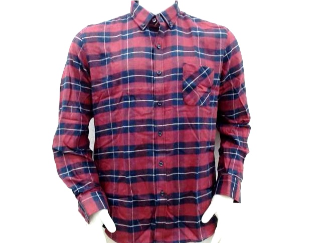 Camisa Kopico Ad Masc M/l Flanela Xadrez Bolso