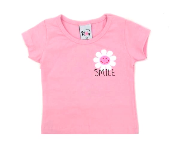 Blusa Gatutty Bebe Fem M/c Cotton