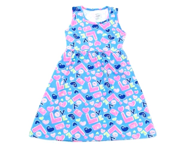 Vestido Vickju Inf Reg Cotton Estamp