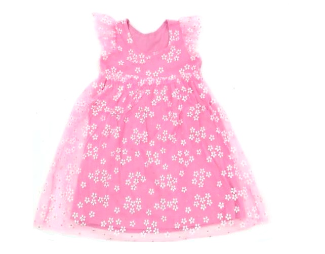 Vestido Docefolia P.passos M/c Malha Tule