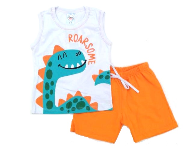 Conjunto Fashionkids P.passos Masc Reg Machão Malh