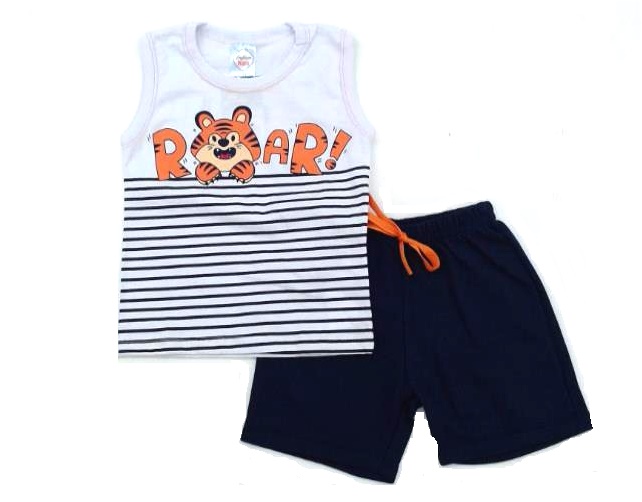 Conjunto Fashionkids P.passos Masc Reg Machão Malh