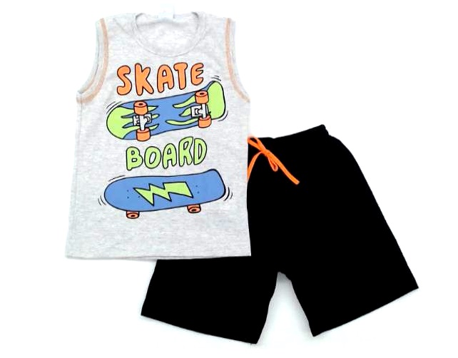 Conjunto Fashionkids Inf Masc Reg Machão Malha