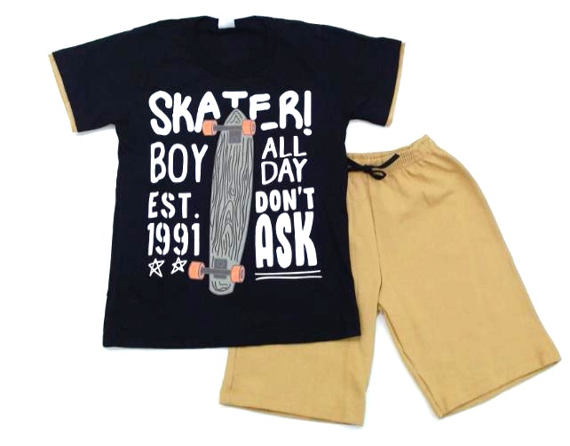 Conjunto Fashionkids Juv Masc M/c Malha