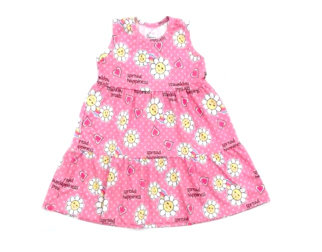 Vestido Fashionkids P.passos Reg Poliéster Estamp