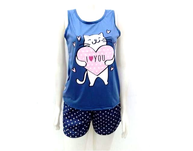 Pijama Jucatel Adulto Regata Malha Pv Short