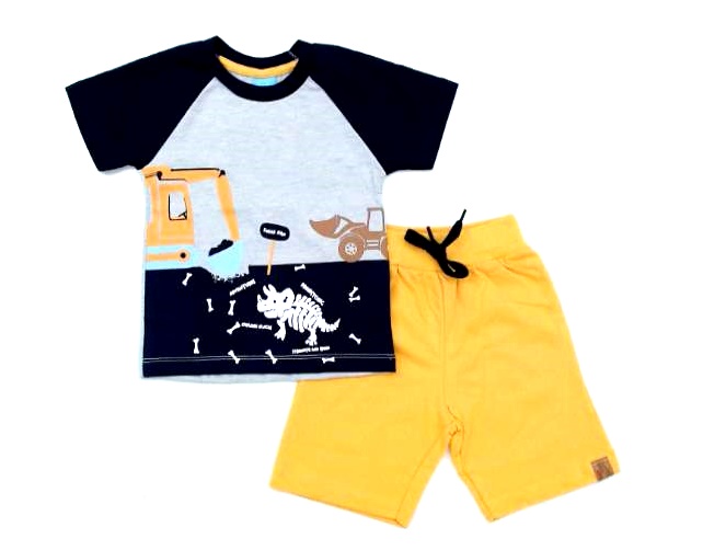 Conjunto Babyvest P.passos Masc M/c Malha