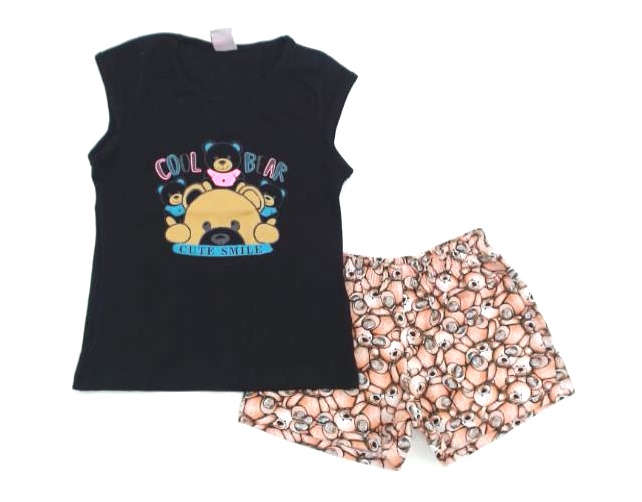 Conjunto Duploj Infantil Manga japonesa Cotton Short