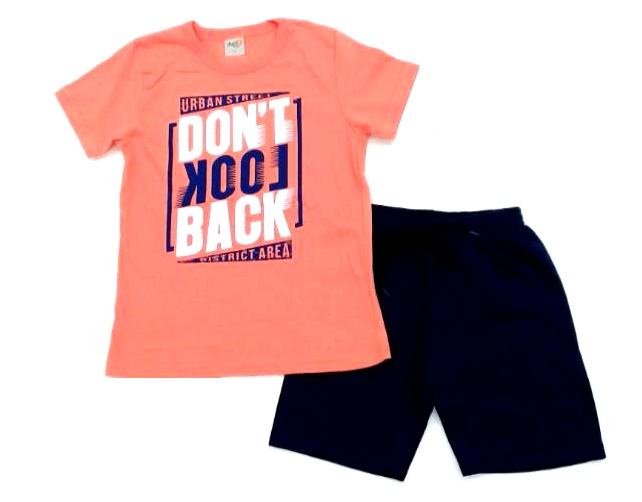 Conjunto Duploj Infantil  Manga Curta Malha