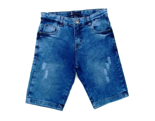 Bermuda V10 Juv Masc Jeans Lycra