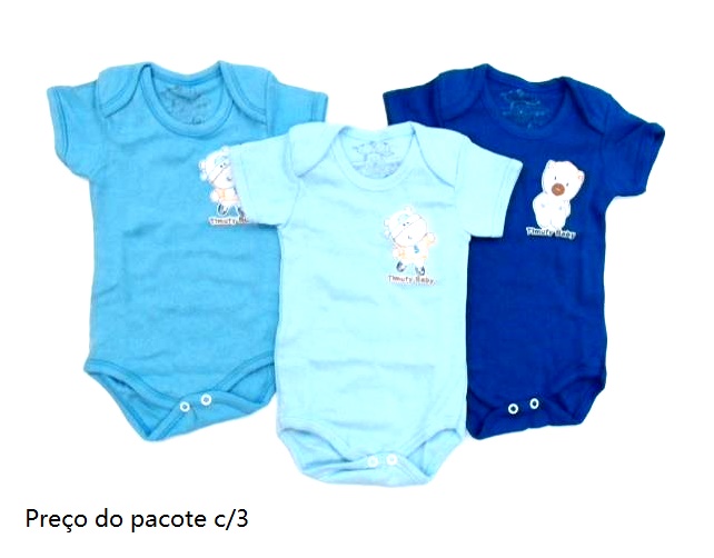 Body Timufy Bebe  Manga Curta Suedine (c/3)