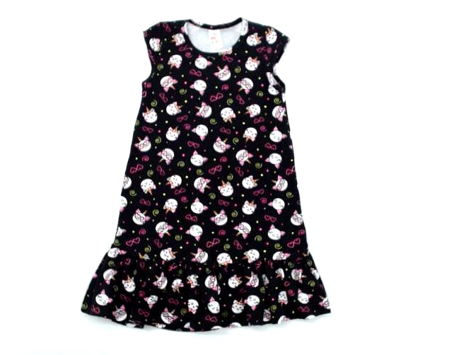 Vestido Pho Inf Mga Jap Cotton Estamp