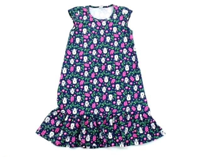 Vestido Pho Juv Mga Jap Cotton Estamp