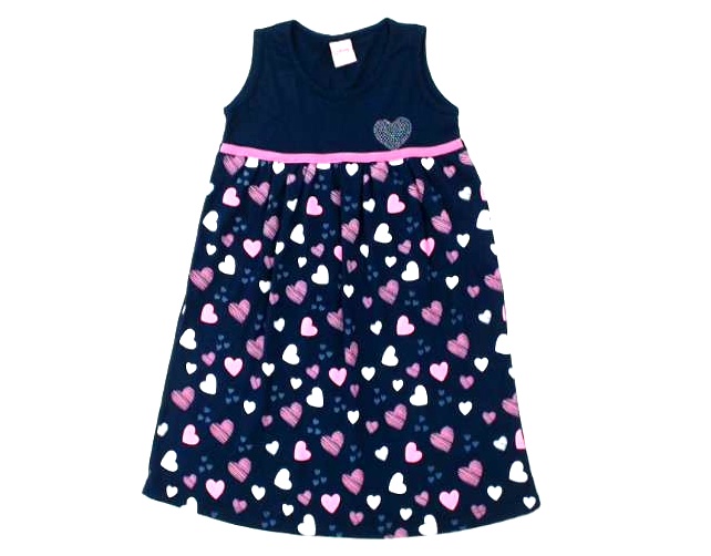 Vestido Wilbertexkids Inf Reg Malha