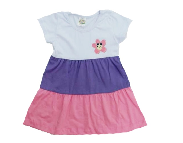 Vestido Clubinho P.passos M/c Cotton 3marias