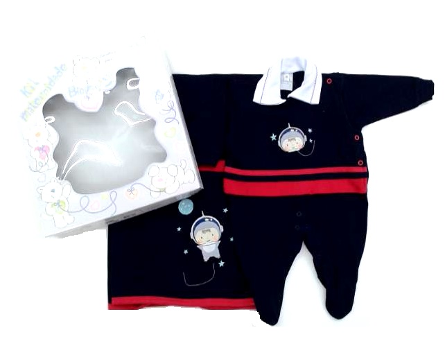 Saída-maternidade Bloomys Bebe Suedine 2pçs