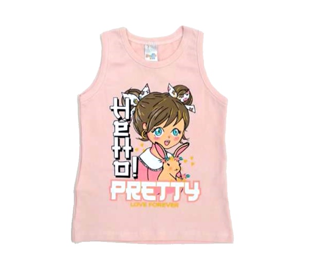 Blusa Shumakids Inf Fem Reg Cotton