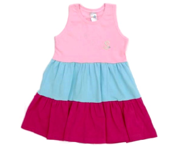 Vestido Shumakids Inf Fem Reg Cotton 3marias